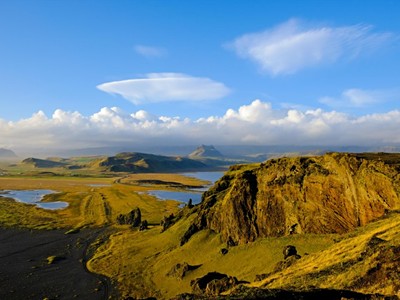 Májové gejzíry, ledovce a vodopády Islandu